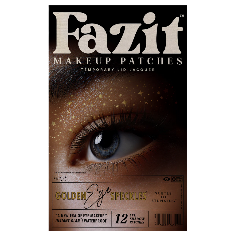 Fazit Gold Eye Speckles Sztuczne Piegi - złote samoprzylepne naklejki na powieki
