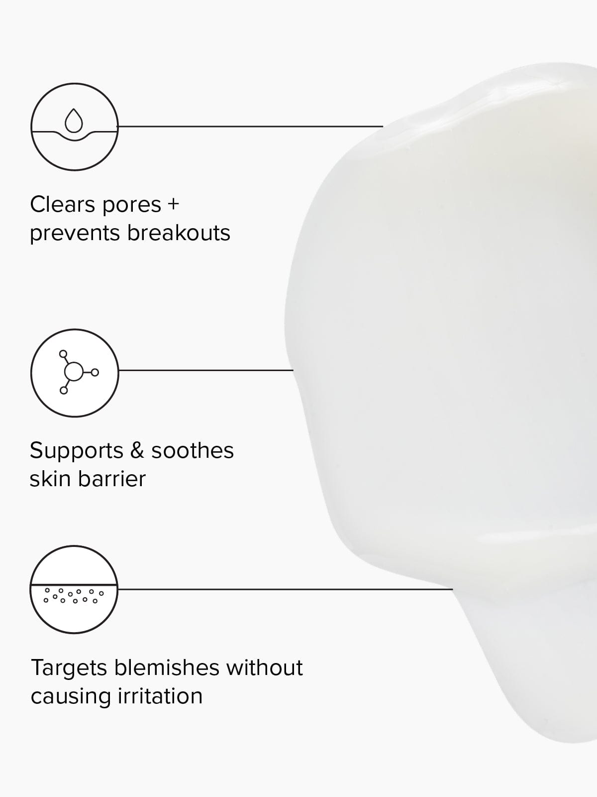 DRMTLGY Gentle Acne Serum Facial Serum for Imperfections with Salicylic Acid 59 ml