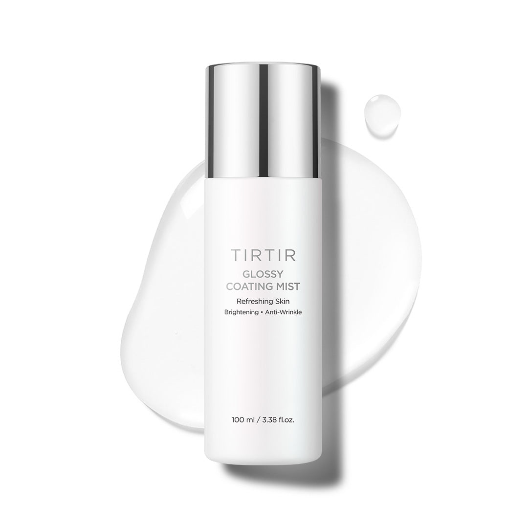Tirtir Glossy Coating Mist - nawilżająca mgiełka utrwalająca makijaż z Polyglutamic Acid 100 ml