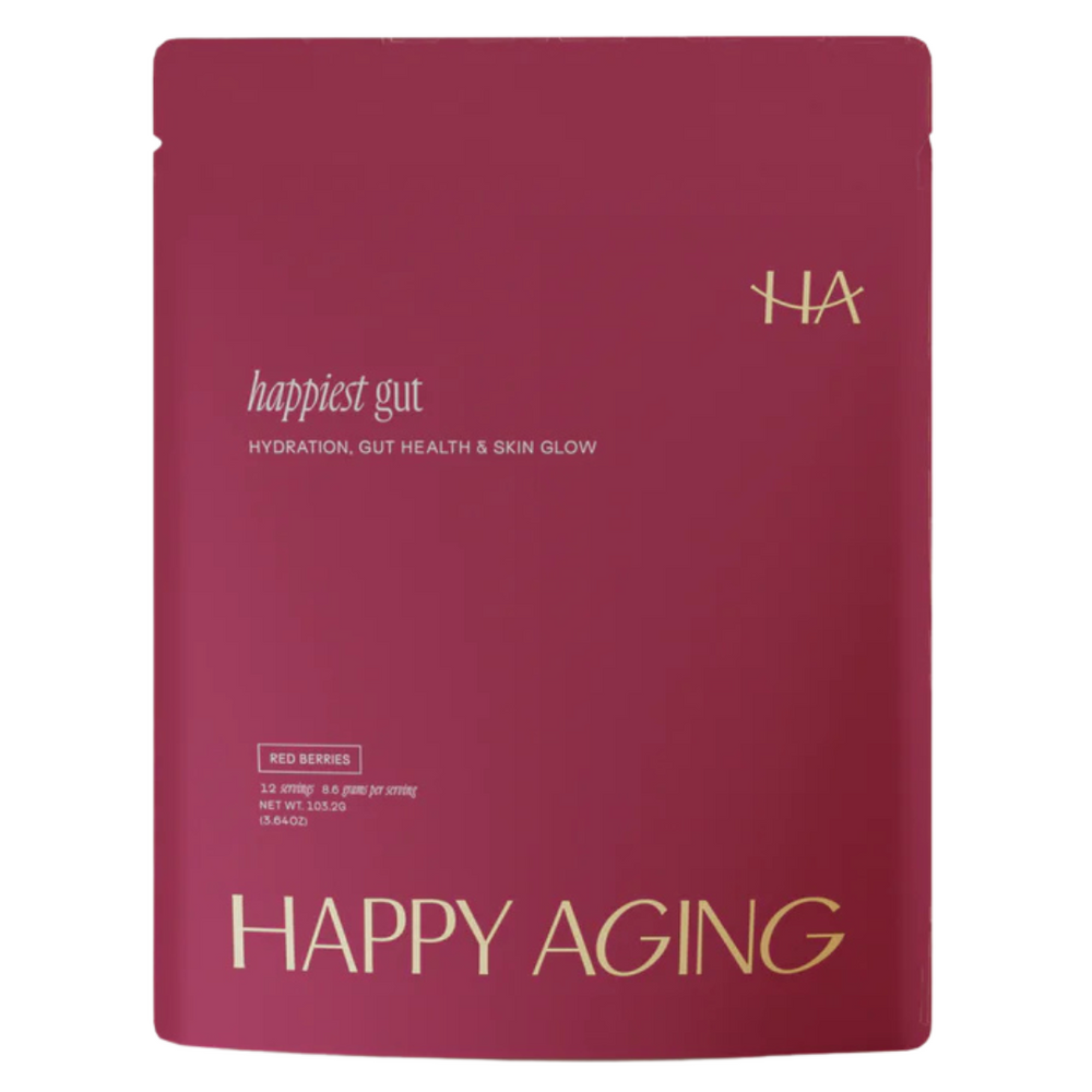 Happy Aging Electrolytes Powder Packets - elektrolity 3w1 z probiotykiem i kwasem hialuronowym 103,2 g