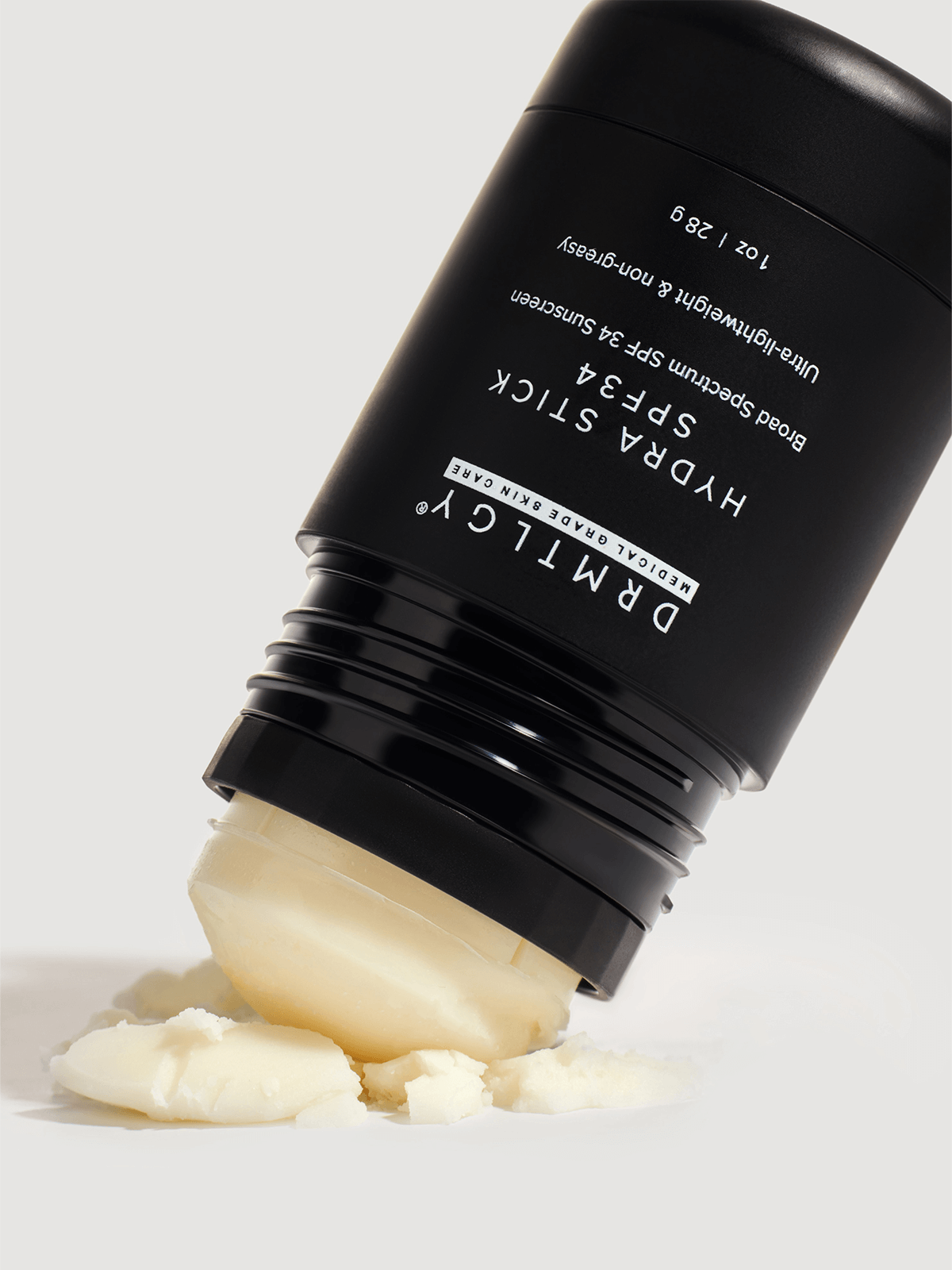 DRMTLGY Hydra Stick SPF 34 - wodoodporny sztyft przeciwsłoneczny do twarzy i ciała 28 g