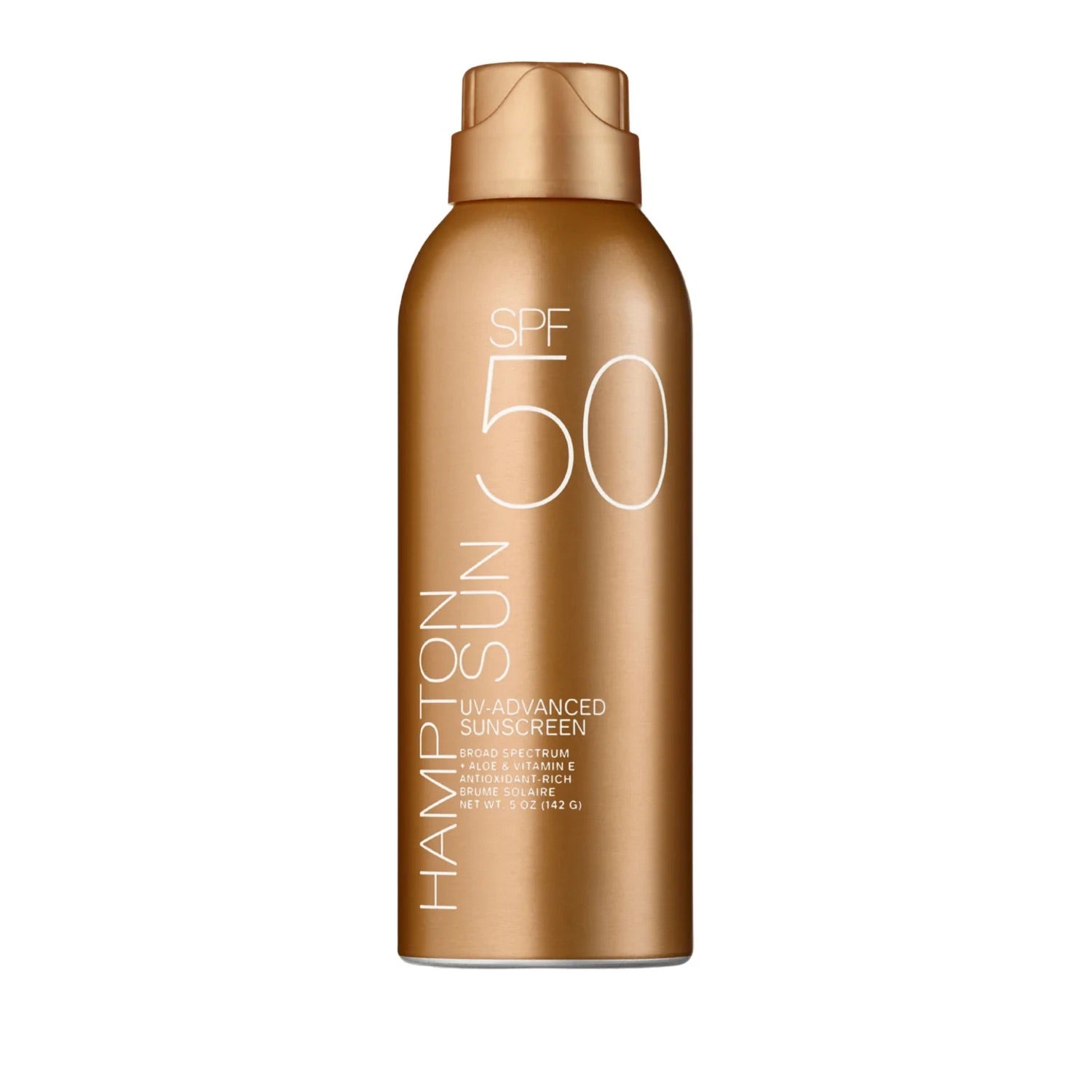 Hampton Sun Continuous Mist Sunscreen SPF 50 - nawilżająca mgiełka przeciwsłoneczna 360° 142 g