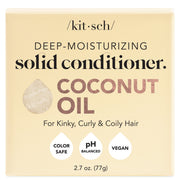 Kitsch Moisturizing Coconut Oil Deep Conditioning Bar - odżywka w kostce z olejem kokosowym i masłem shea 77 g