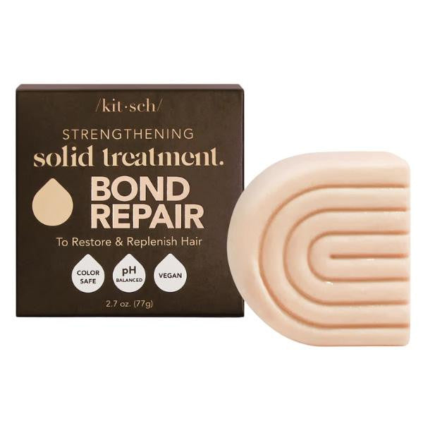 Kitsch Strengthening Bond Repair Treatment Solid Hair Mask - regenerująca maska do włosów w kostce z proteinami keratynowymi 77 g