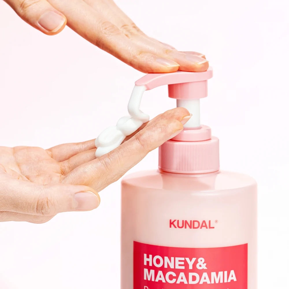 Kundal Honey & Macadamia Refreshing Body Lotion White Musk - odświeżający balsam do ciała z olejkiem macadamia 500 ml
