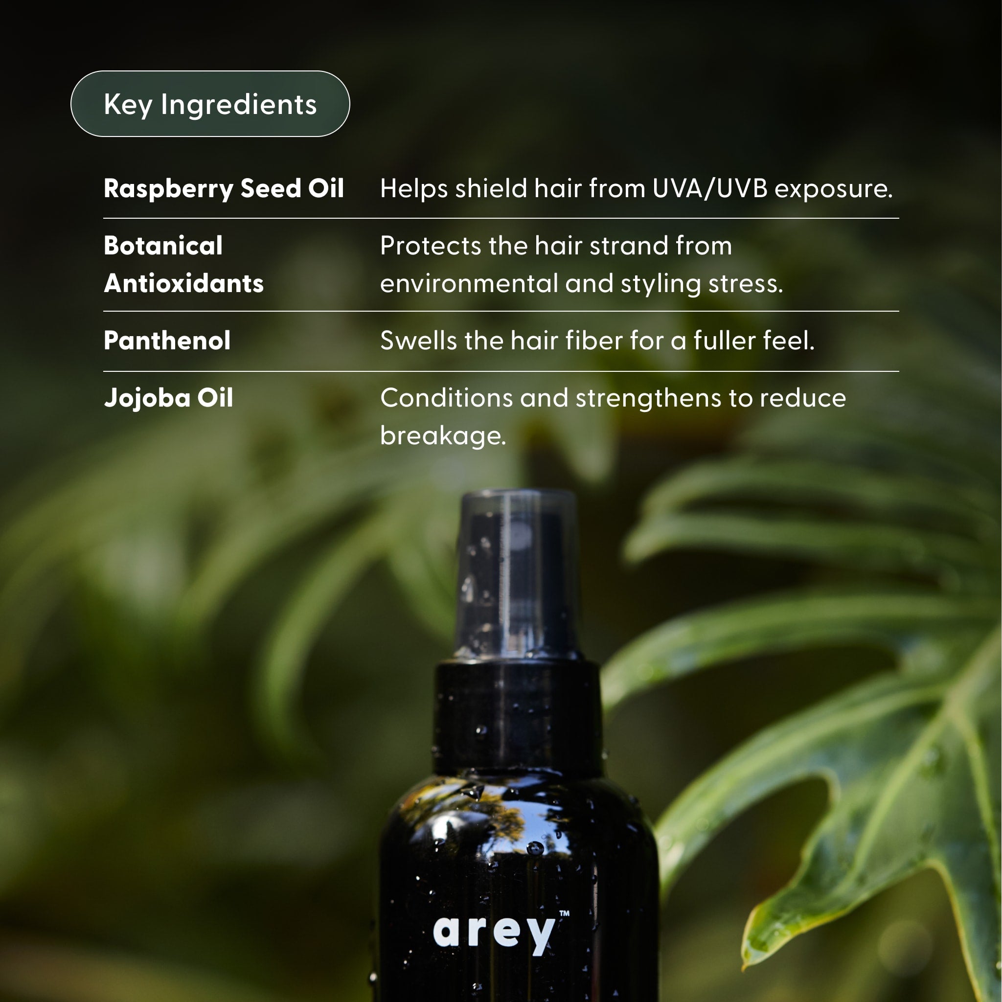 Arey Grey Live In Mist Odżywka do Włosów Zapobiegająca Siwieniu Suplement w Sprayu - odżywka bez spłukiwania z ochroną UV 40 ml