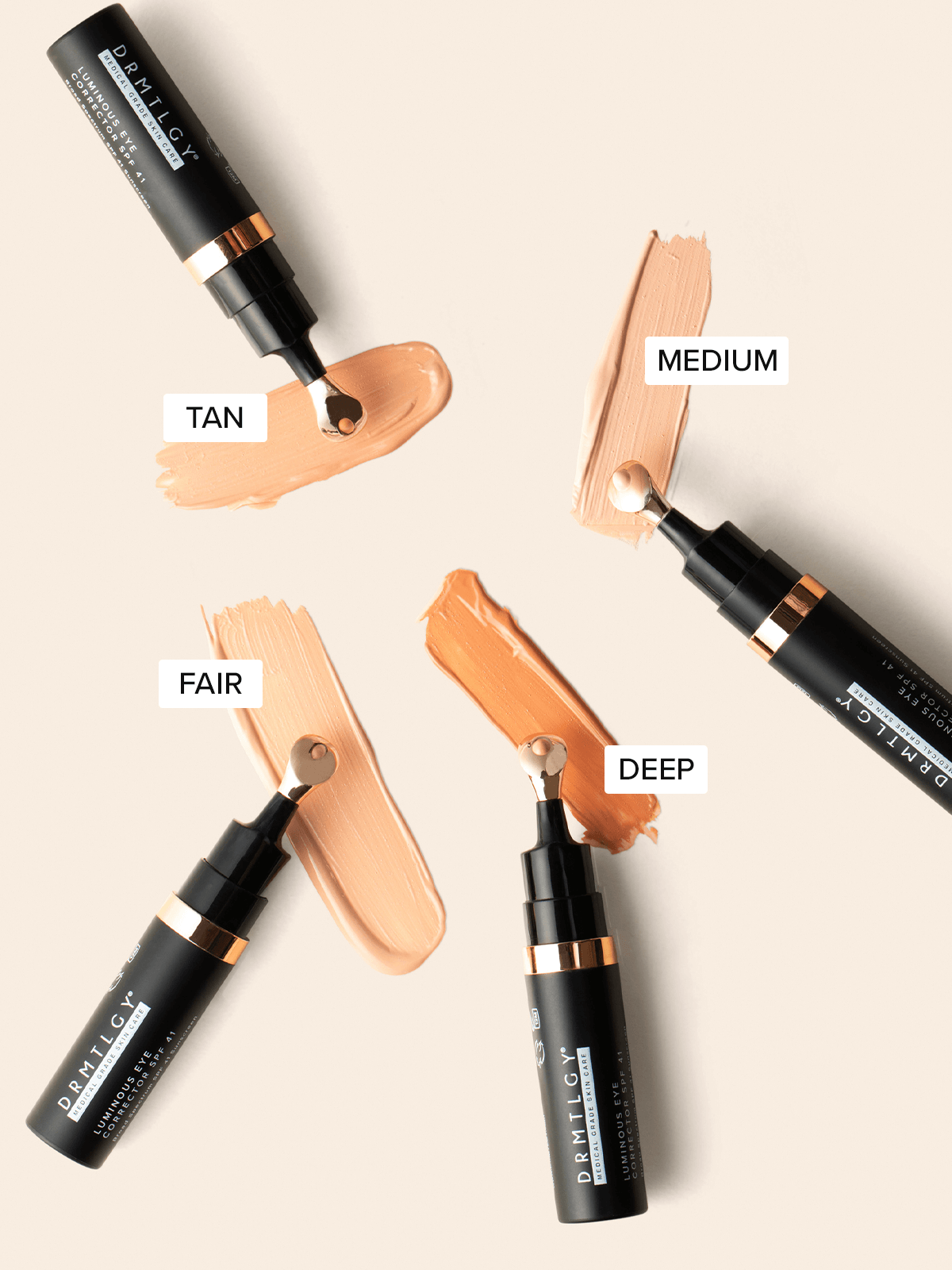 DRMTLGY Luminous Eye Corrector SPF 41 Brightening 3-in-1 Under-Eye Corrector Medium 7 ml – SKU 409