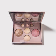 Laura Geller The Best of the Best Baked Face Palette Tuscan Dreams - paleta do makijażu twarzy i oczu z bronzerem, rozświetlaczem i cieniami