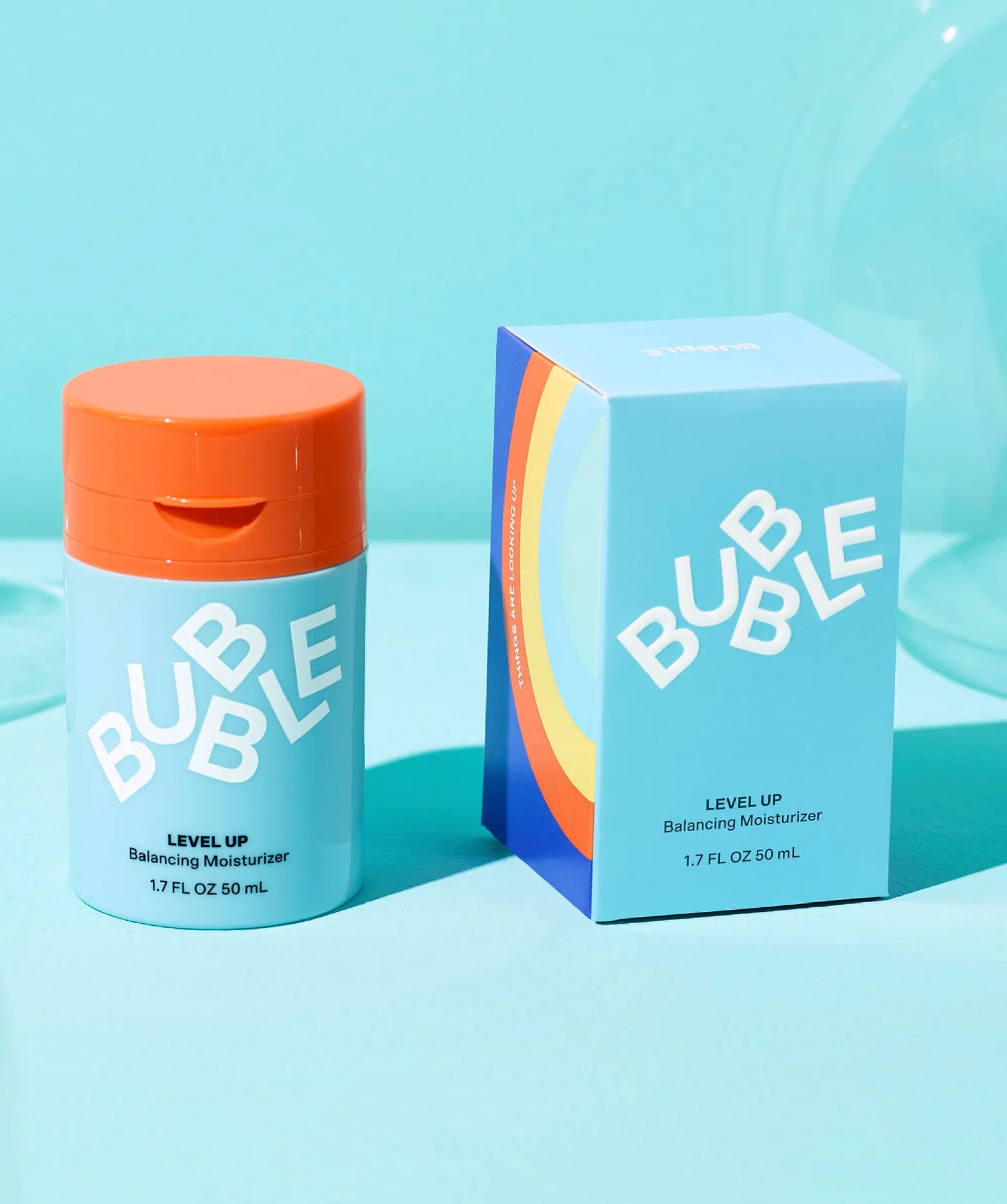 Bubble Skincare Level Up Balancing Gel Moisturizer - matujący żel nawilżający z niacynamidem 50 ml