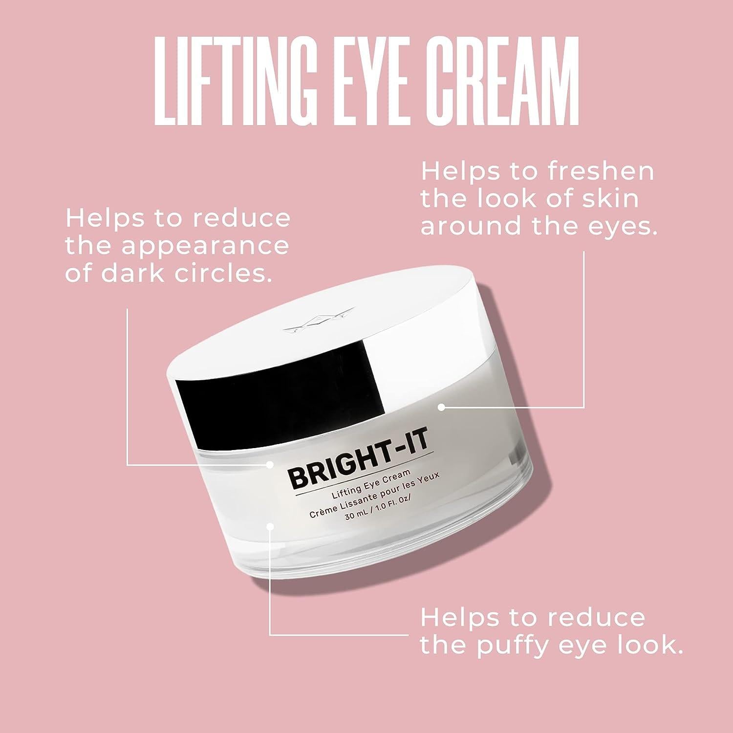 MAELYS Bright It Lifting Eye Cream - liftingujący krem pod oczy z Haloxyl® i Eyeliss® 30 ml