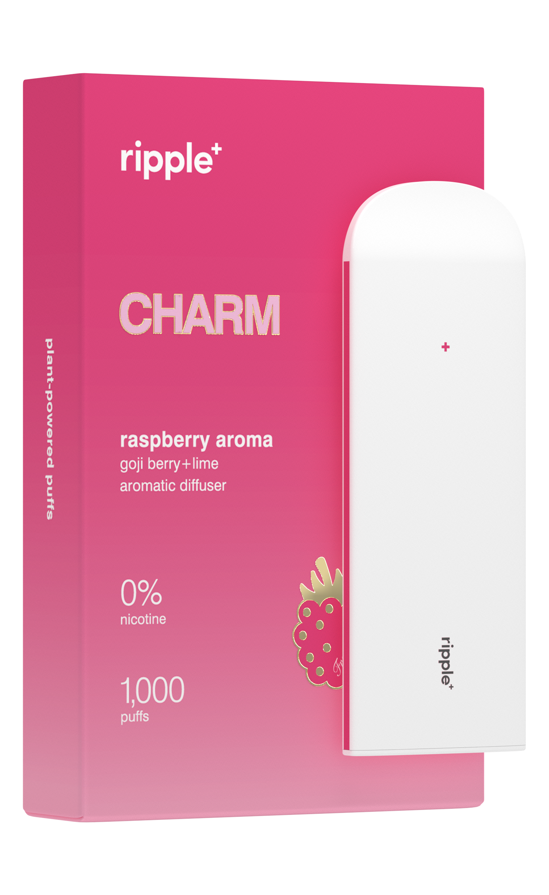Ripple+ RELAX Jasmine Zero Nicotine Aromatherapy Diffuser 1000 Puffs - beznikotynowy dyfuzor aromaterapeutyczny z jaśminem, rumiankiem i melisą 40.82 g