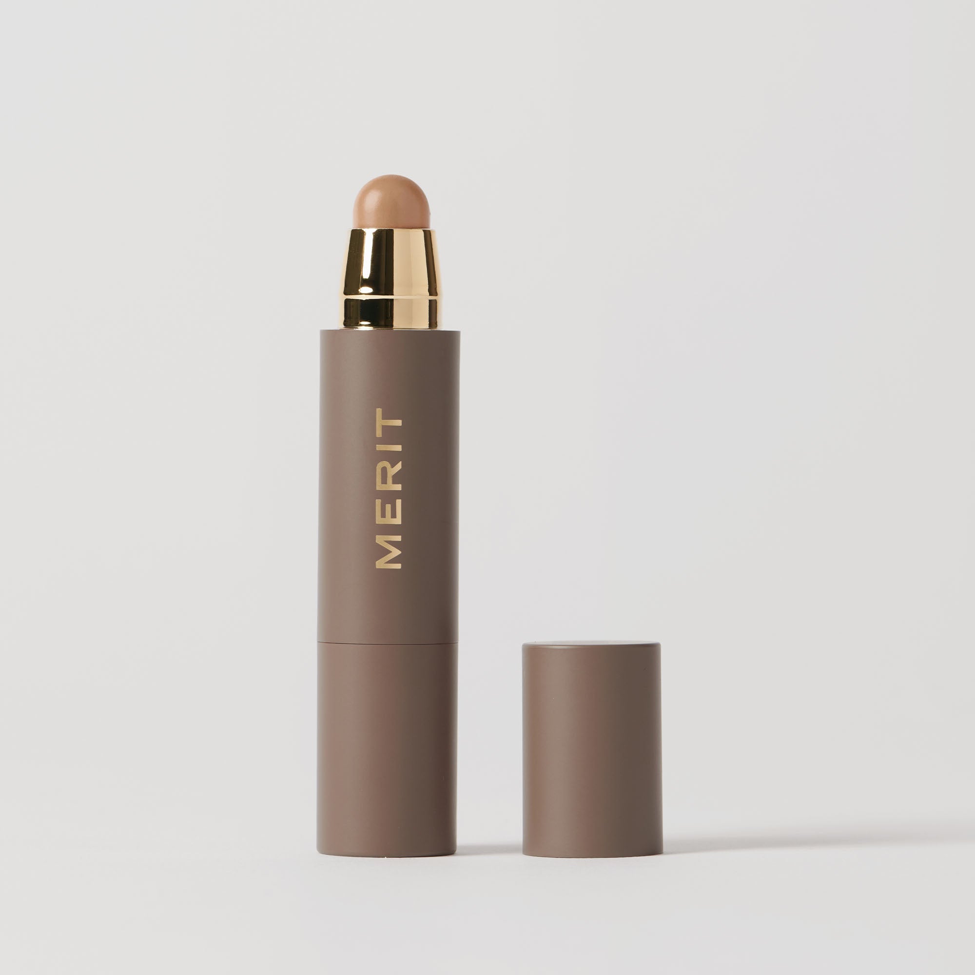MERIT The Minimalist Perfecting Complexion Foundation and Concealer Stick - sztyft 2w1 podkład i korektor 6.5 g