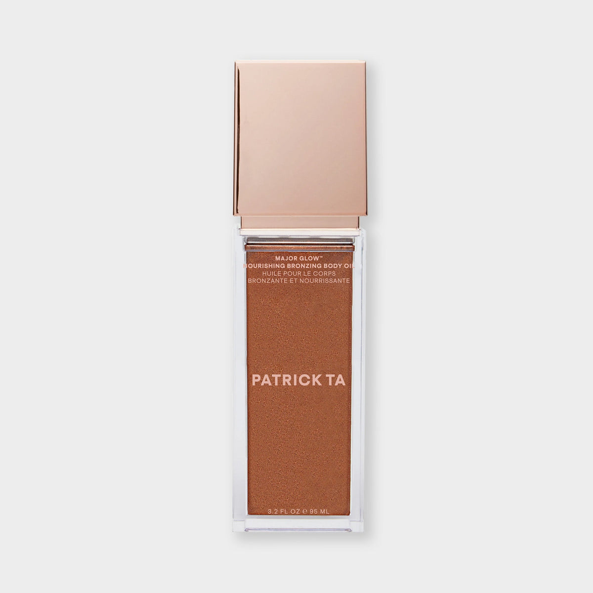 Patrick Ta Major Glow Nourishing Bronzing Body Oil - butelka brązującego olejku do ciała | Ellemania
