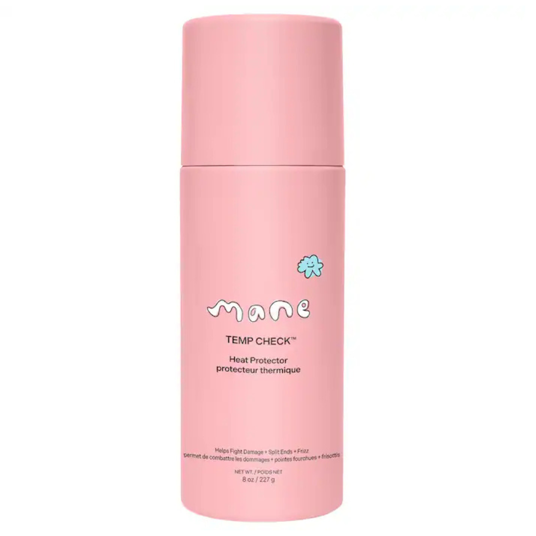Mane Temp Check Heat Protector Spray - suchy spray termoochronny do włosów z panthenolem i peptydami owsa