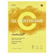 Medicube Deep Vita C Glutathione Mask - rozjaśniająca maska w płachcie z witaminą C i glutationem 27 ml