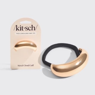 Kitsch Gold Metal Cloud Cuff  - złota metalowa spinка do włosów w kształcie chmurki