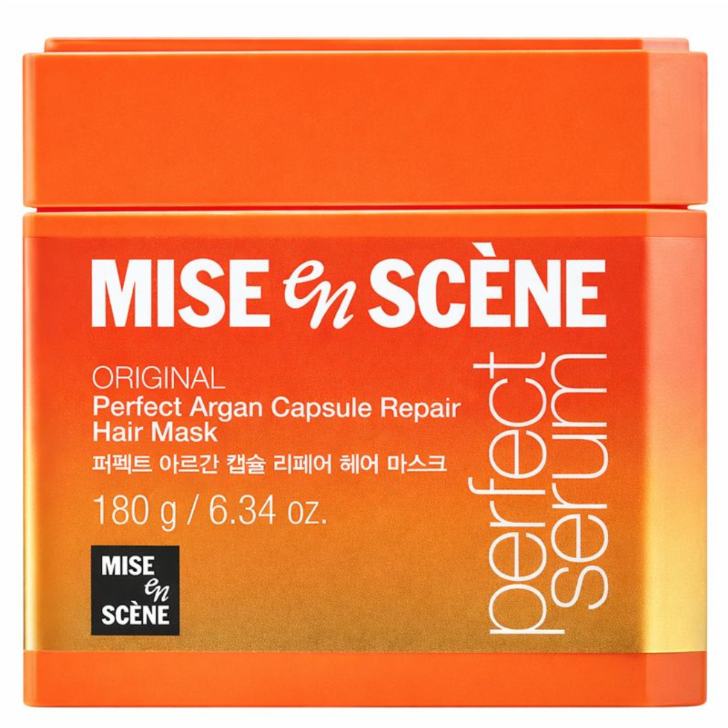 Mise En Scene Perfect Serum Capsule Repair Hair Mask - intensywna maska z technologią Argan Capsule do włosów zniszczonych 180 g