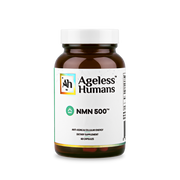 Ageless Humans Pure NMN 500, 60 Capsules - suplement diety z NMN wspierający poziom NAD+