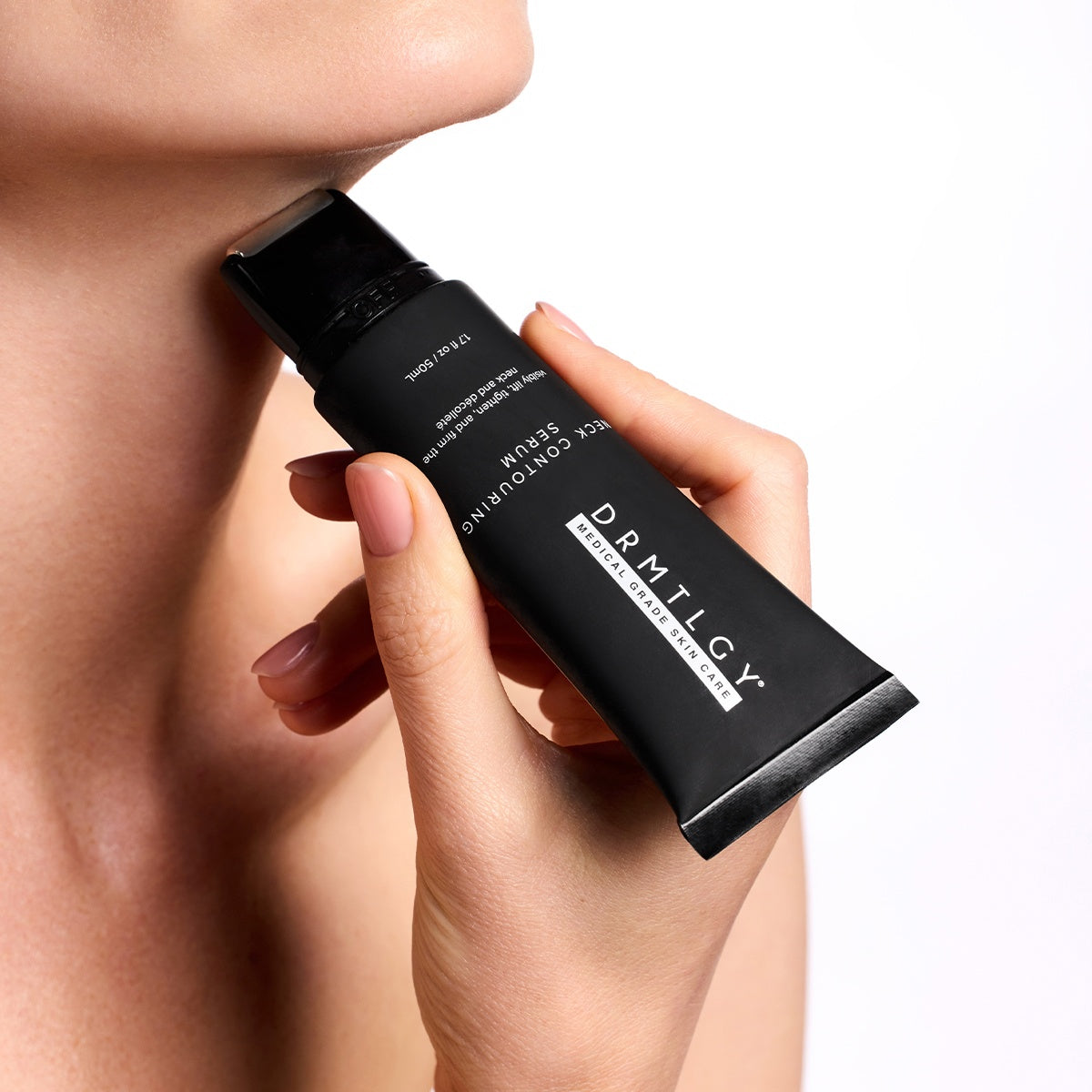 DRMTLGY Neck Contouring Serum - liftingujące serum do szyi i dekoltu z peptydami i ceramidami 80 g