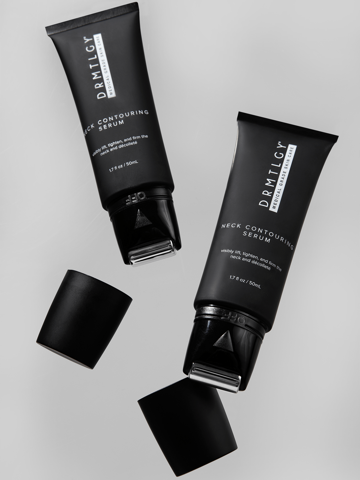 DRMTLGY Neck Contouring Serum - liftingujące serum do szyi i dekoltu z peptydami i ceramidami 80 g