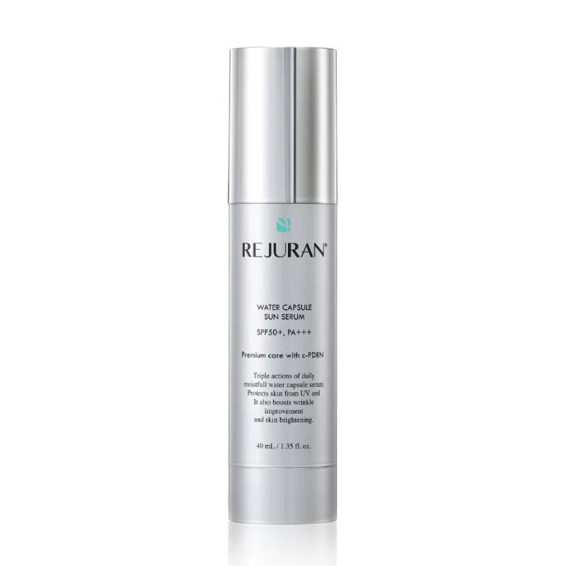 Rejuran Healer Water Capsule Sun Serum SPF50+ PA+++ - nawilżające serum przeciwsłoneczne w kapsułkach wodno-żelowych z c-PDRN 40 ml