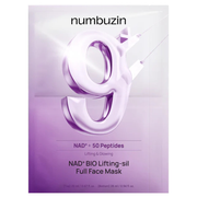 Numbuzin No 9 Secret Firming NMN + NAD Lifting Mask - dwuczęściowa maska w płacie z NAD+ i 50 peptydami 28 ml