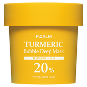 P Calm Turmeric Bubble Deep Mask - łagodząca maska bąbelkowa z kurkumą głęboko oczyszczająca pory 90 g