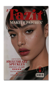 Fazit Sweetheart Speckles Limited Edition - brokatowe naklejki makijażowe w kształcie serc