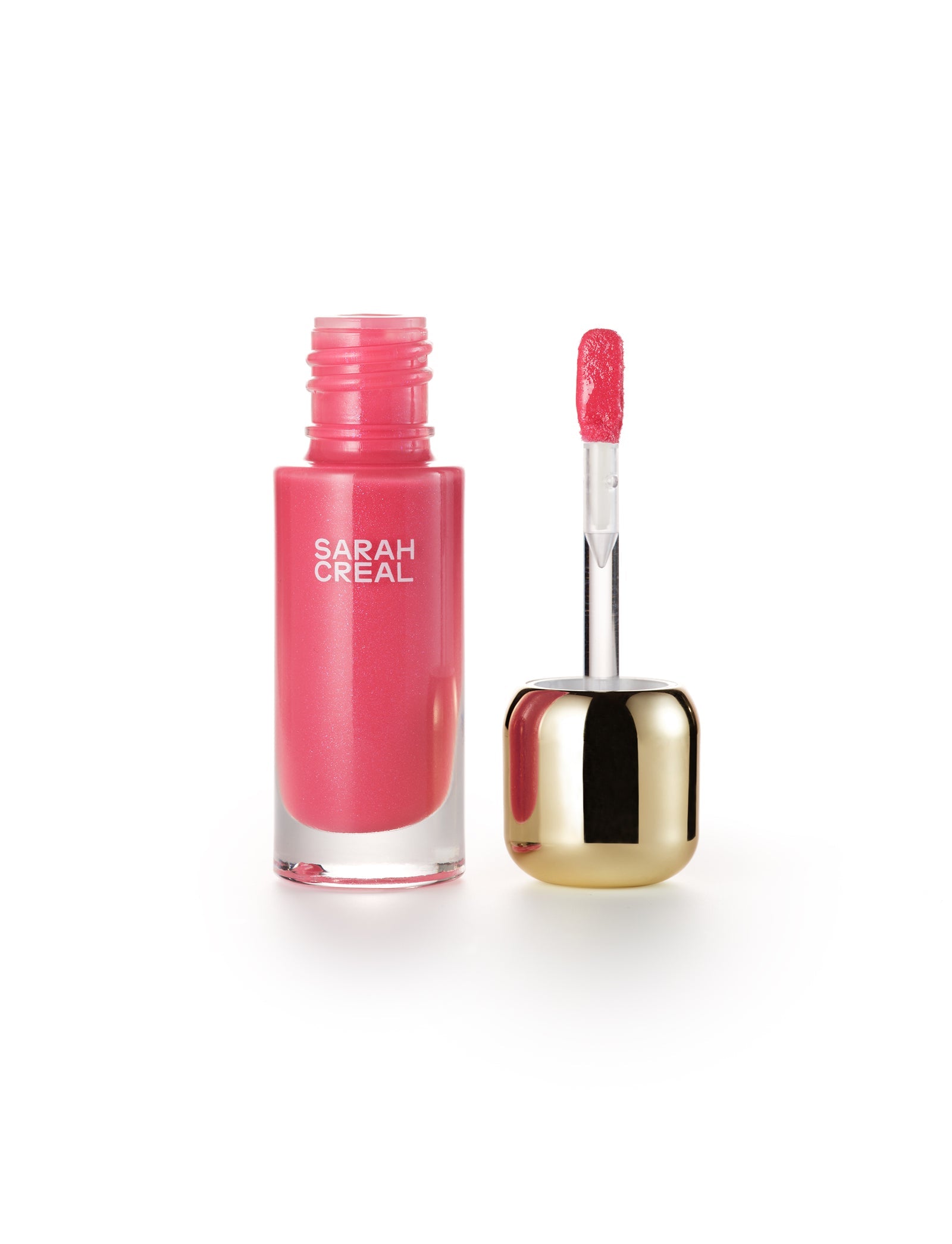 Sarah Creal No Further Questions Hydrating Lip Glow - nawilżający błyszczyk z peptydami i połyskiem 6 ml