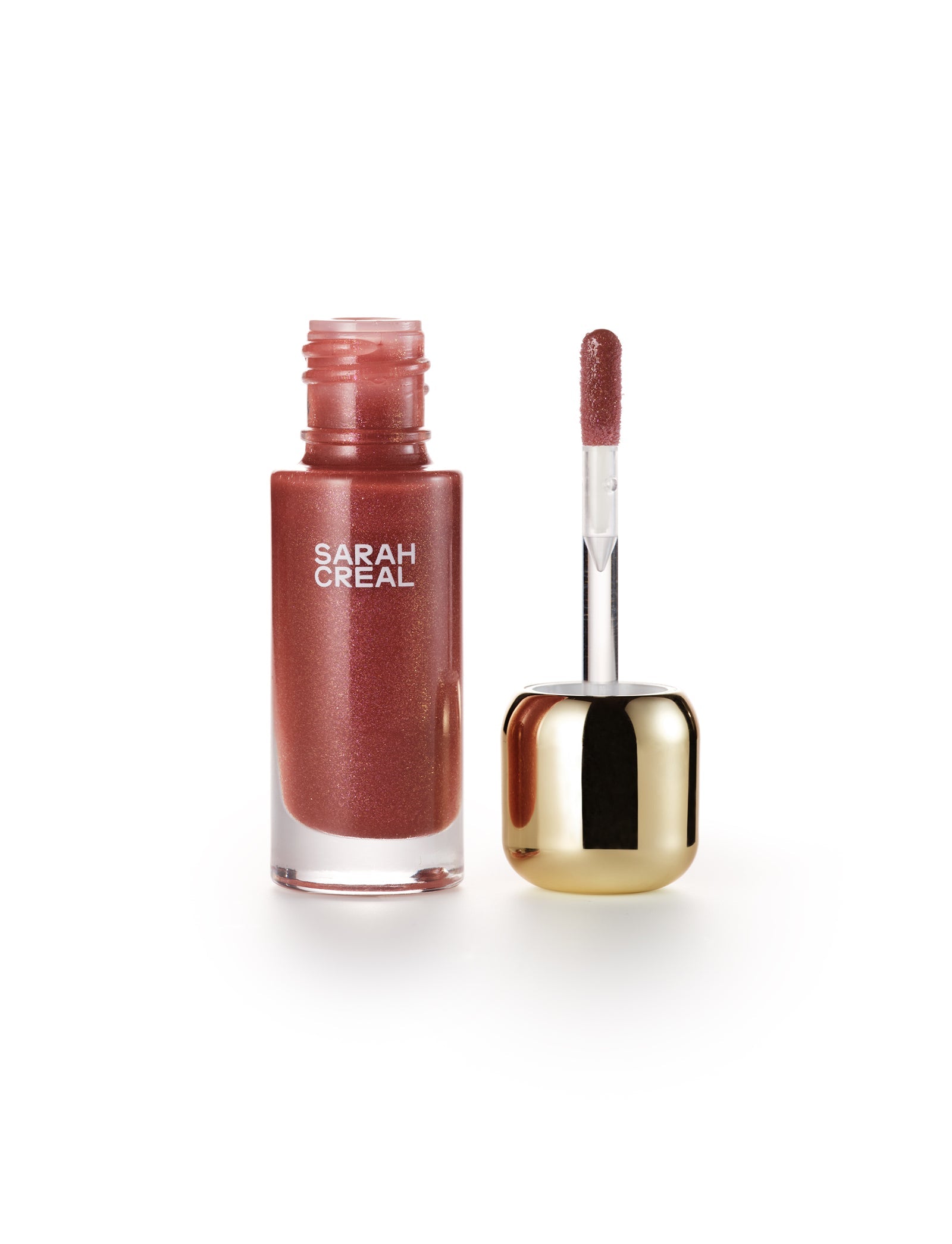 Sarah Creal No Further Questions Hydrating Lip Glow - nawilżający błyszczyk z peptydami i połyskiem 6 ml