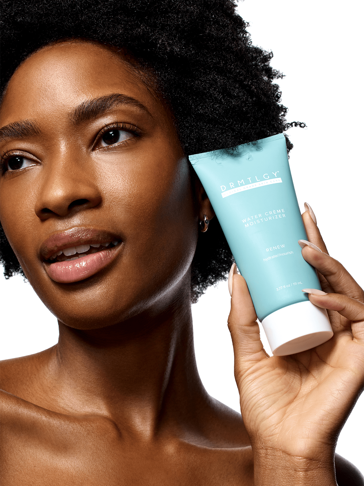 DRMTLGY Water Creme Moisturizer - lekki beztłuszczowy krem nawilżający do twarzy z kwasem hialuronowym 111 ml