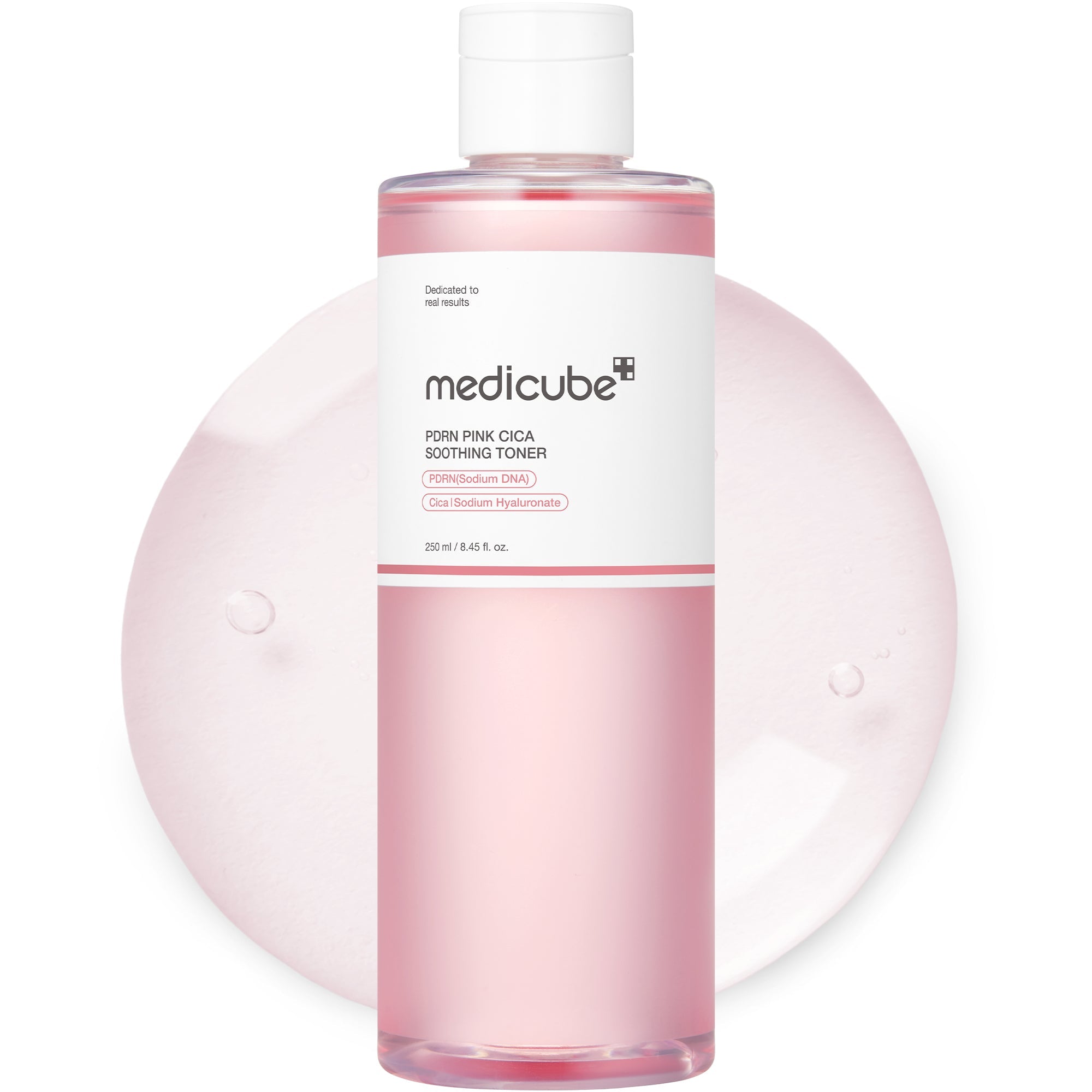 Medicube PDRN Pink Peptide Toner - rozświetlający tonik z PDRN i peptydami 250 ml