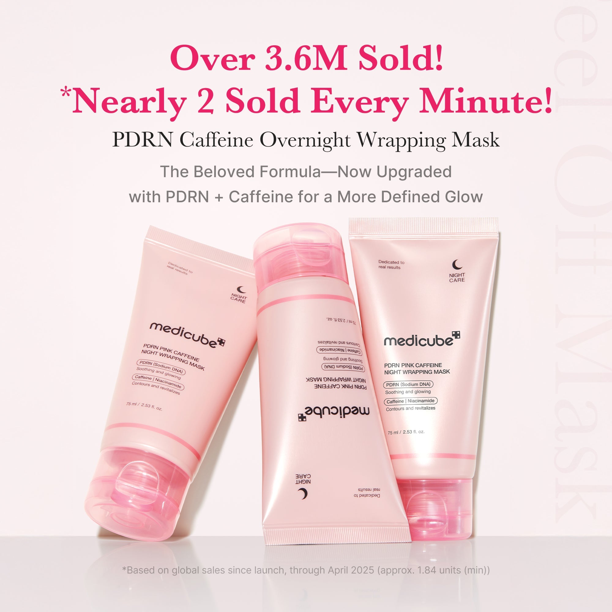 Medicube PDRN Caffeine Overnight Wrapping Mask 75ml