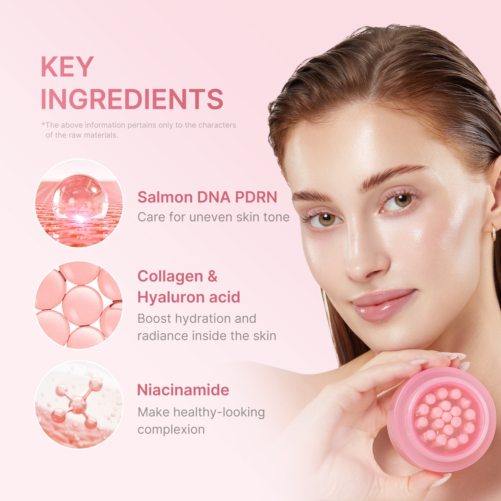Medicube PDRN Pink Peptide Capsule Cream - wzmacniający krem do twarzy z kapsułkami PDRN i kolagenem 55 g