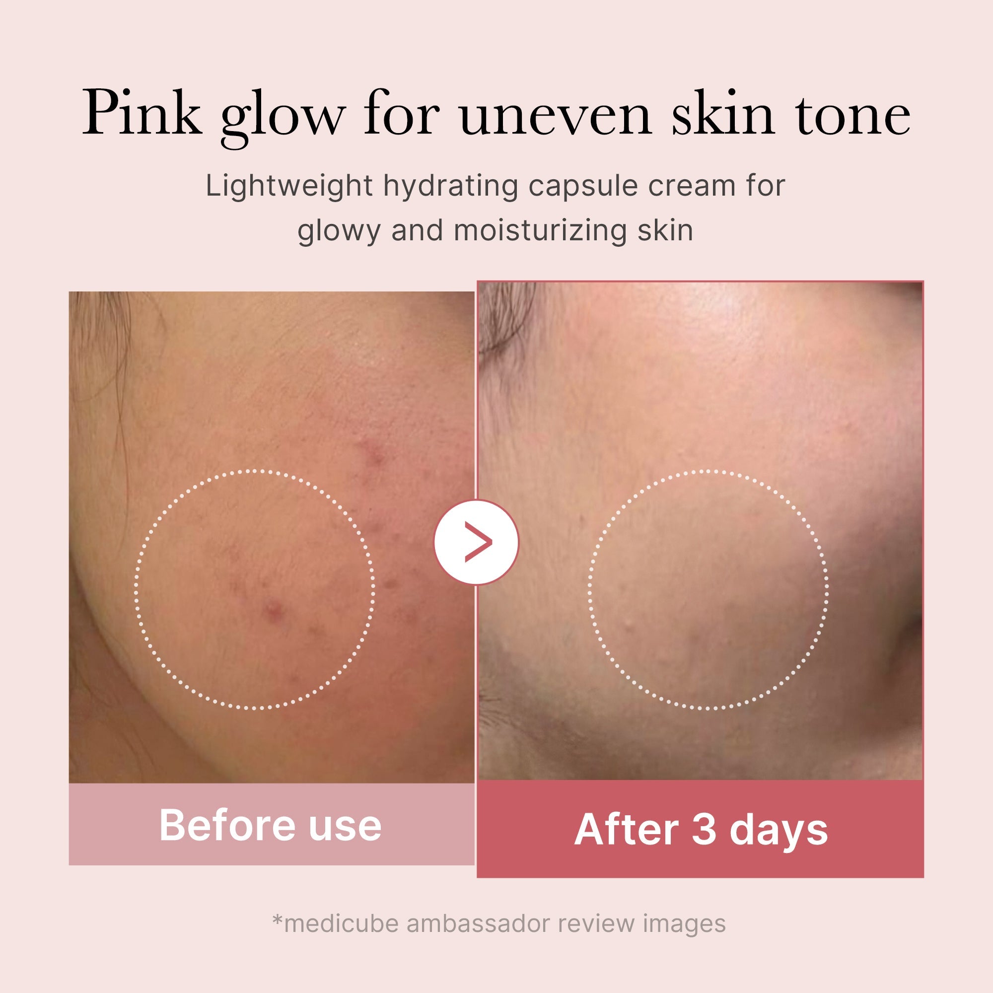 Medicube PDRN Pink Peptide Capsule Cream - wzmacniający krem do twarzy z kapsułkami PDRN i kolagenem 55 g