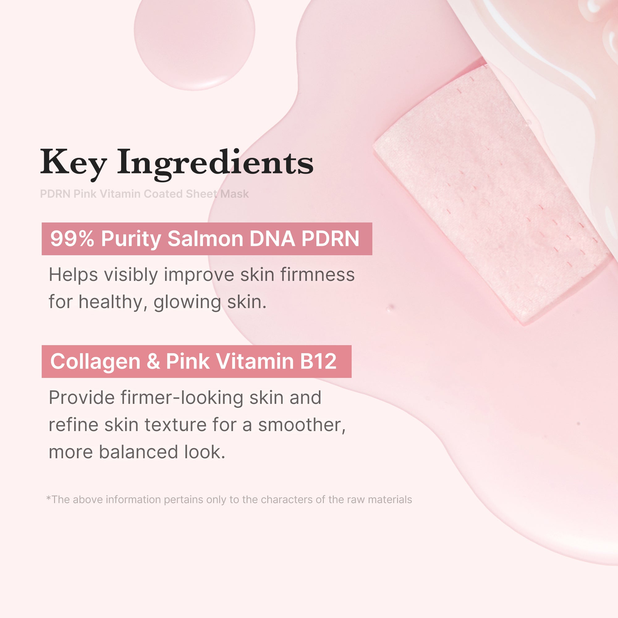 Medicube PDRN Pink Vita Coating Sheet Mask - maska w płachcie rozjaśniająca przebarwienia z efektem glow, Salmon DNA i witaminą B12 22 ml