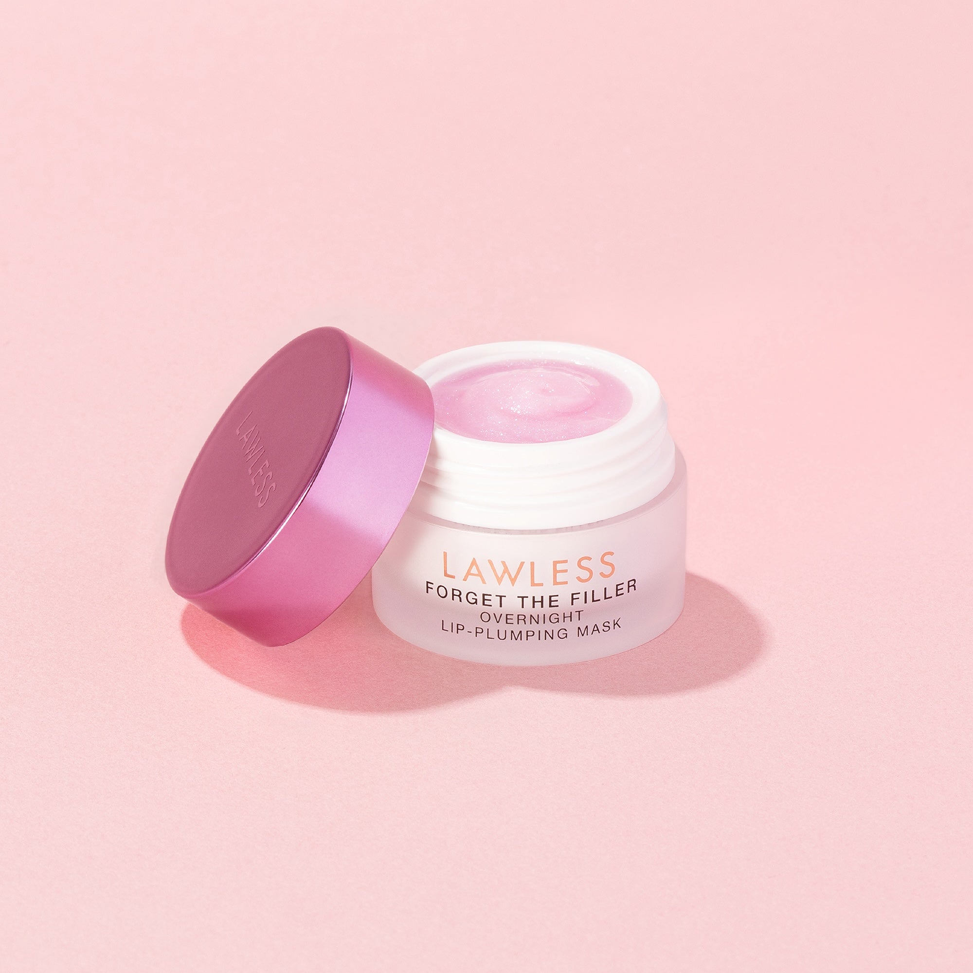 Lawless Forget The Filler Lip Plumping Mask - nocna maseczka powiększająca usta z ceramidami i kwasem hialuronowym 8 ml