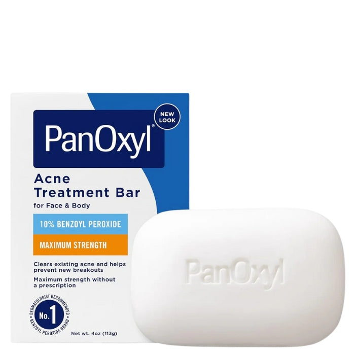 PanOxyl Acne Treatment Bar - mydło w kostce przeciw trądzikowi 10% Benzoyl Peroxide 113 g