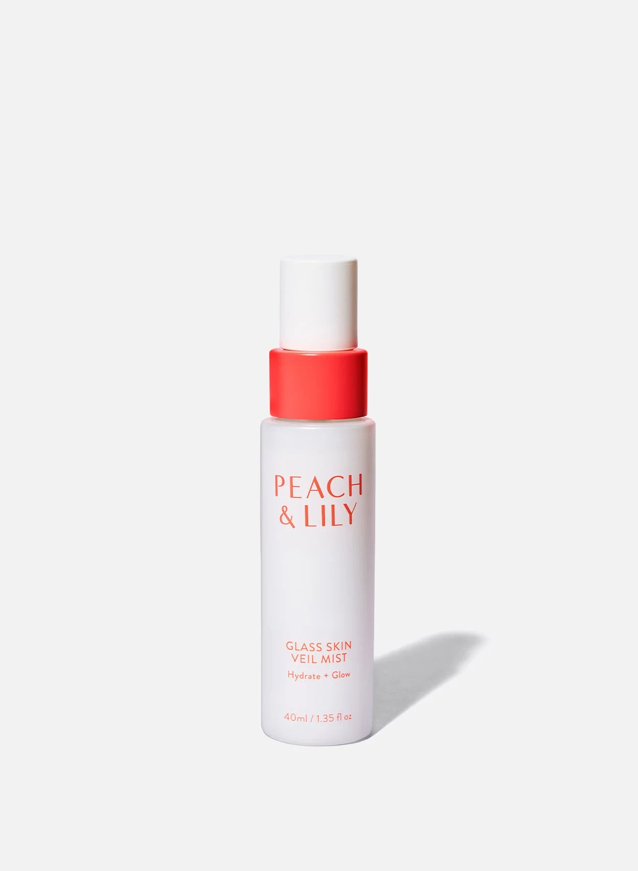 Peach & Lily Glass Skin Veil Mist - rozświetlająca mgiełka do twarzy z ceramidami 40 ml