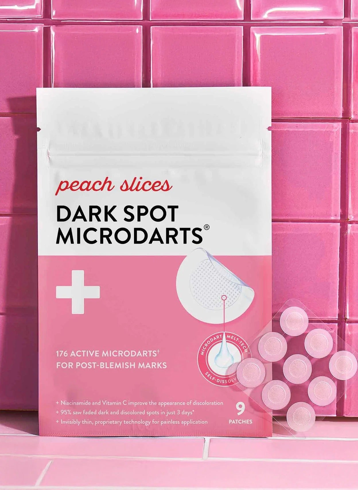 Peach Slices Dark Spot MicroDarts - plastry na przebarwienia z rozpuszczalnymi mikroigłami