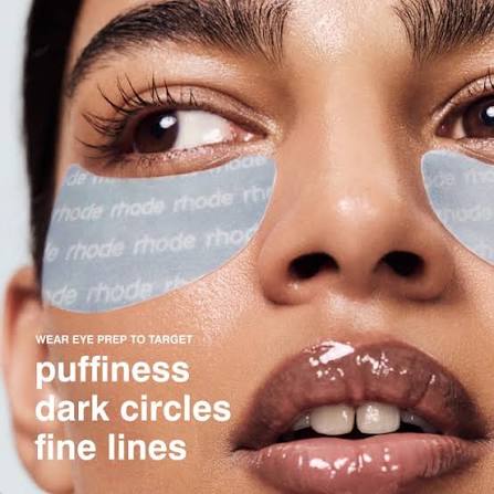 Rhode The Peptide Eye Prep - chłodzące hydrożelowe płatki pod oczy z kofeiną i peptydami