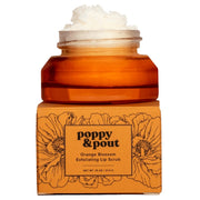Poppy & Pout Orange Blossom Lip Scrub - naturalny peeling do ust z olejkiem ze słodkiej pomarańczy 21,5 g