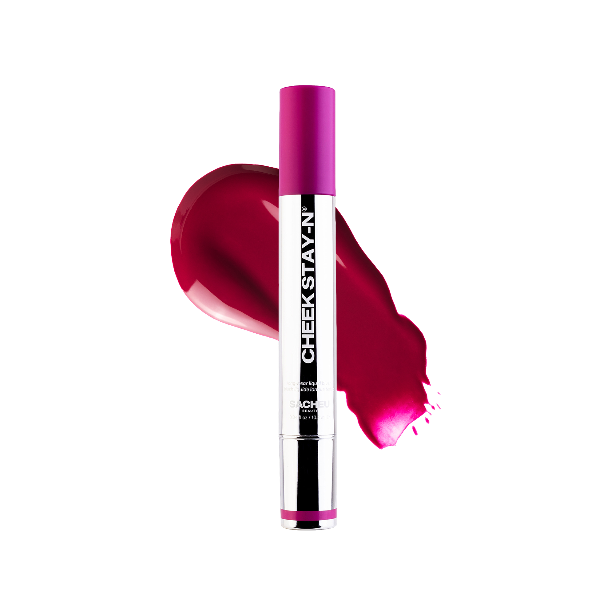 Sacheu Cheek STAY-N® Liquid Blush - długotrwały płynny róż do policzków z efektem dewy 10 ml
