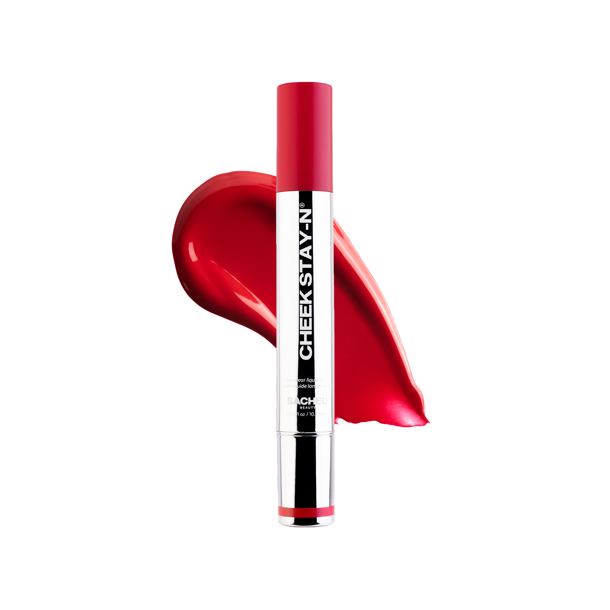 Sacheu Cheek STAY-N® Liquid Blush - długotrwały płynny róż do policzków z efektem dewy 10 ml