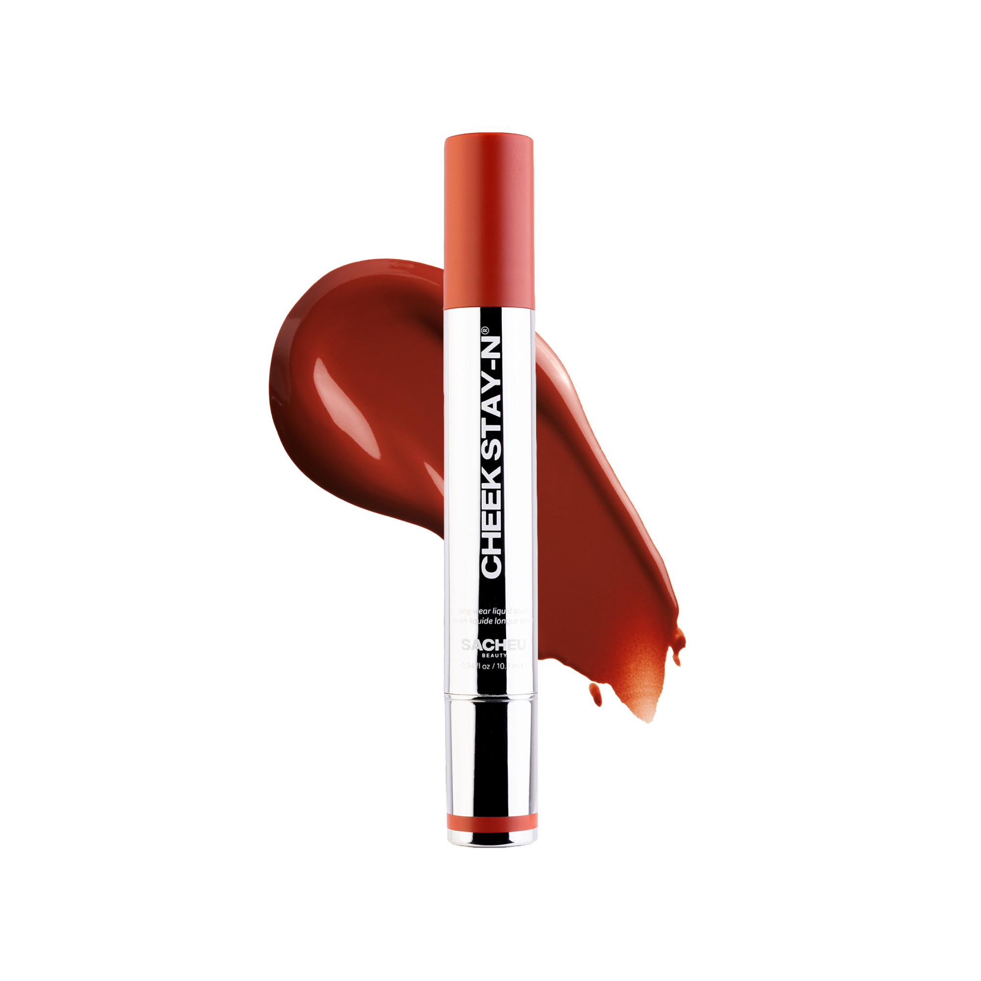 Sacheu Cheek STAY-N® Liquid Blush - długotrwały płynny róż do policzków z efektem dewy 10 ml