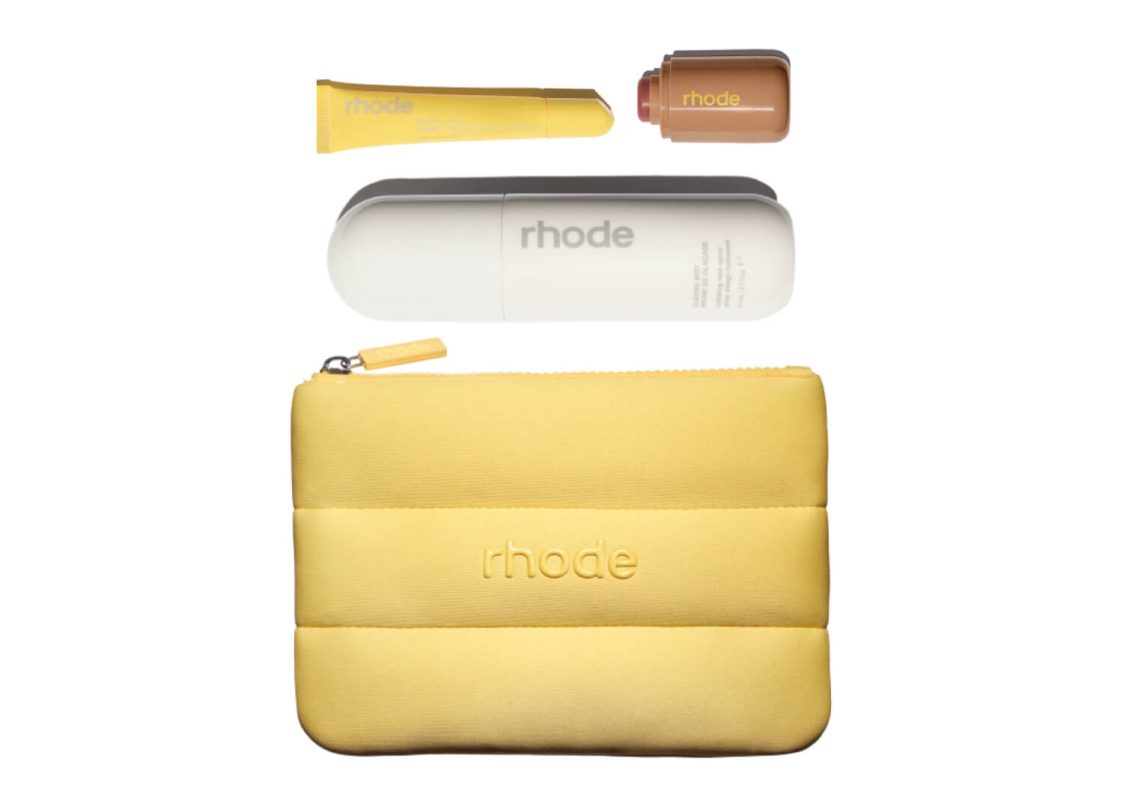 Rhode Summer Kit - limitowany zestaw: Bubble Bag, Pocket Blush, Peptide Lip Tint i Glazing Mist