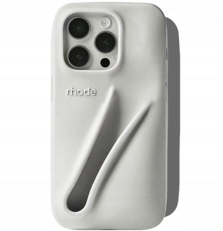Rhode Lip Case - silikonowe etui na iPhone z uchwytem na błyszczyk, kolory podstawowe