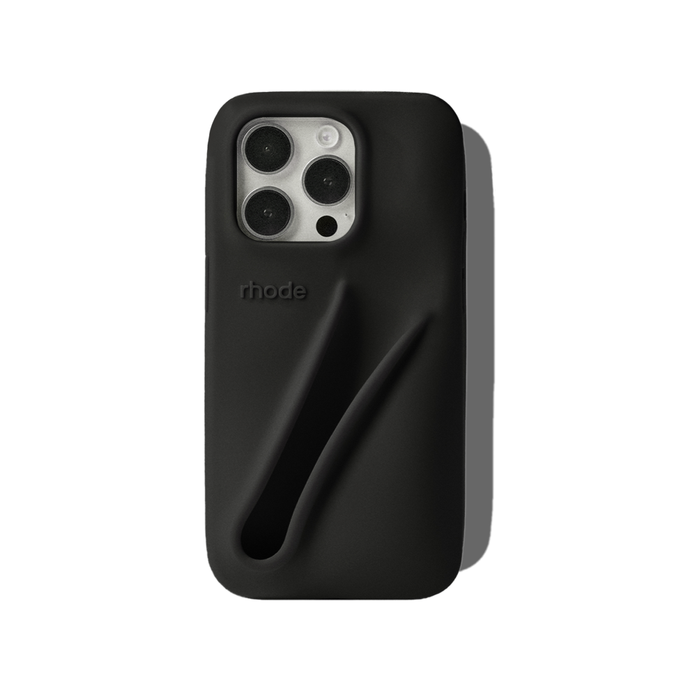 Rhode Lip Case - silikonowe etui na iPhone z uchwytem na błyszczyk, kolory podstawowe
