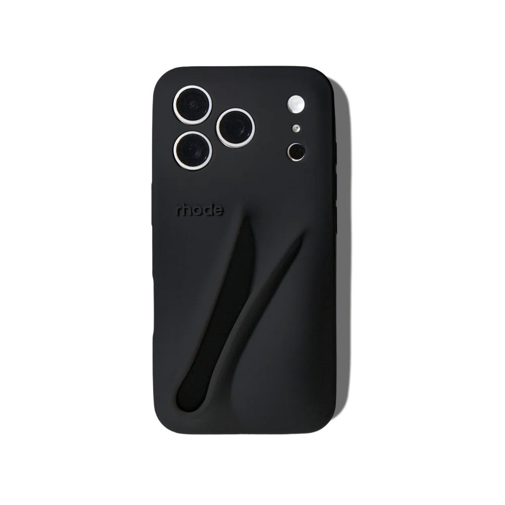 Rhode Lip Case - silikonowe etui na iPhone z uchwytem na błyszczyk, kolory podstawowe