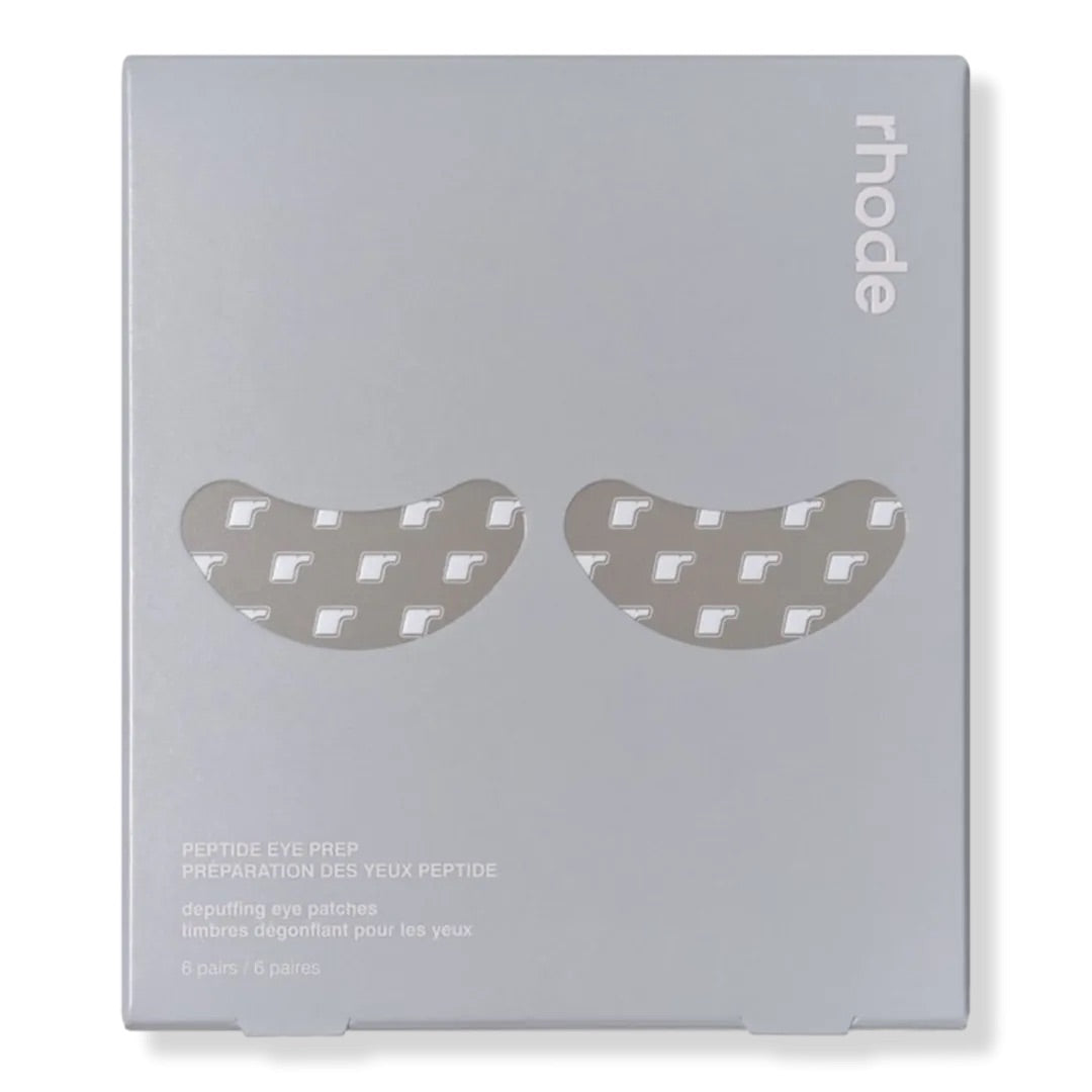 Rhode Peptide Eye Prep - chłodzące hydrożelowe płatki pod oczy, 6 par | Ellemania